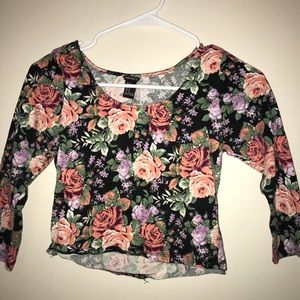 Floral Crop Top